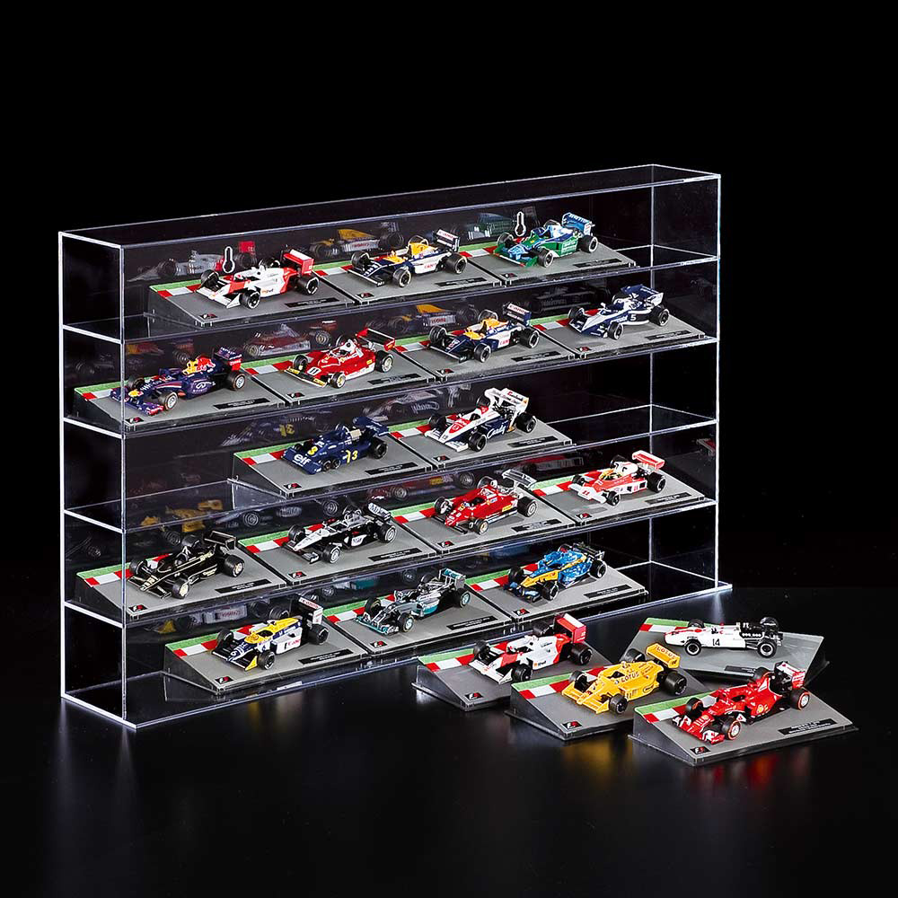 F1マシンコレクション」専用コレクションケース 20台収納 | DeAGOSTINI デアゴスティーニ・ジャパン