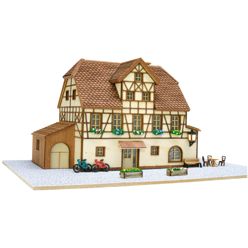 デアゴスティーニ 週刊マイ・ドールズ・ハウス 完成品 木製建築模型 