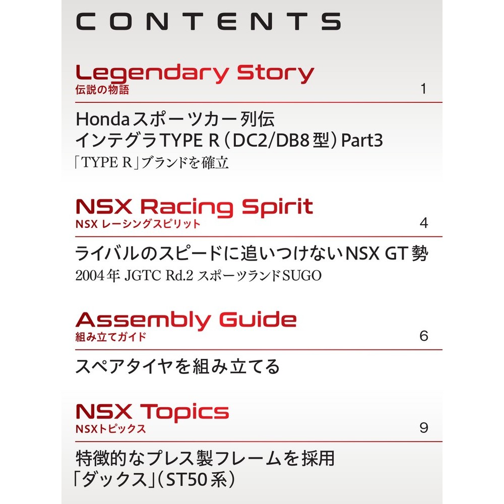Honda NSX-R 第68号 | デアゴスティーニ公式