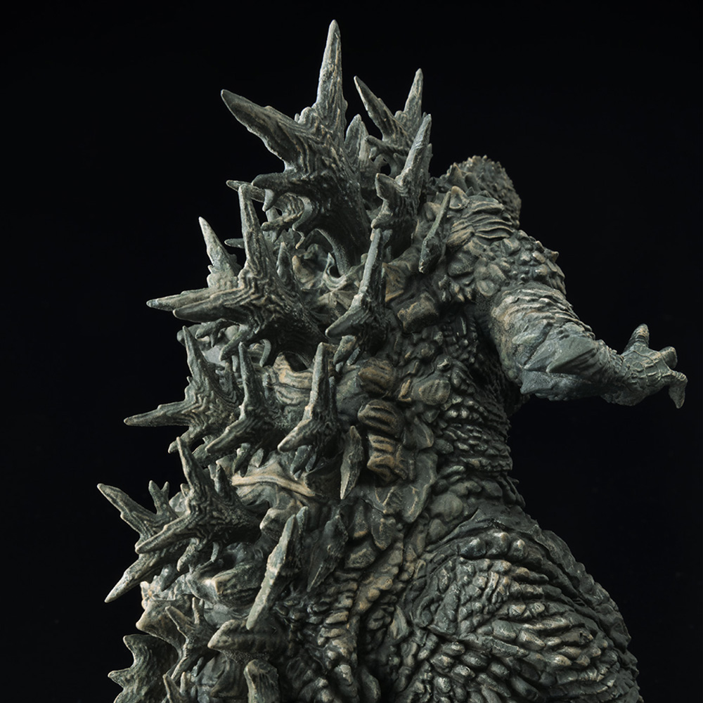 ゴジラ フィギュア 体高 約60cm 黒 ディアゴスティーニ　大型ゴジラ 完成】ゴジラをつくる、歩く！鳴く！光る！【デアゴスティーニ