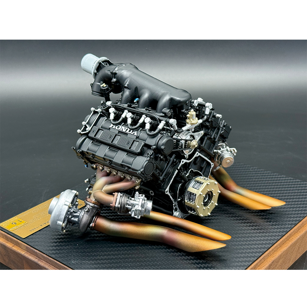 McLaren Honda MP4/4 RA168E 1/6 エンジンモデル | デアゴスティーニ公式