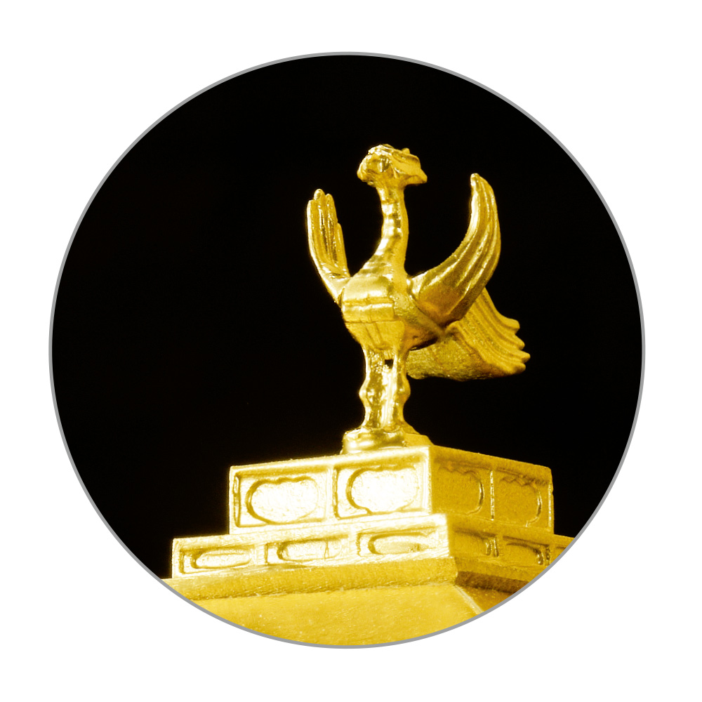 小林工芸 1/70 鹿苑寺 金閣（屋久杉使用） | デアゴスティーニ公式