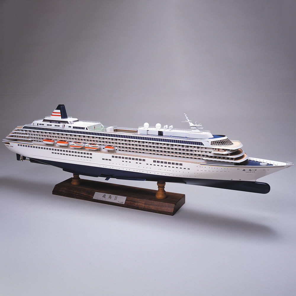ウッディジョー 木製模型 1/350 飛鳥Ⅱ 塗料付きキット