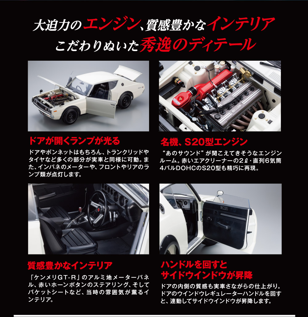 スカイライン2000GT-R【全100号】キット