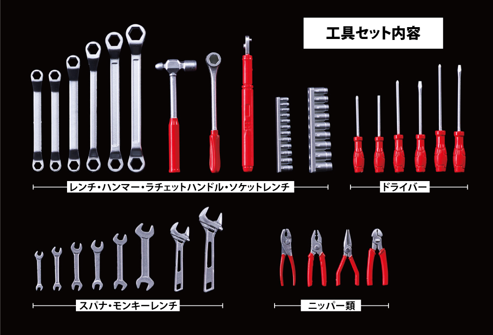 ガレージディスプレイキット(レッド)