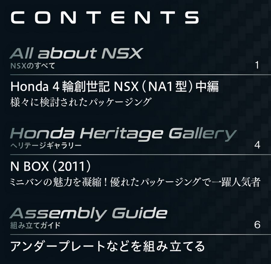 デアゴスティーニ Honda NSX 1〜33号 未組み立て品 - electrabd.com