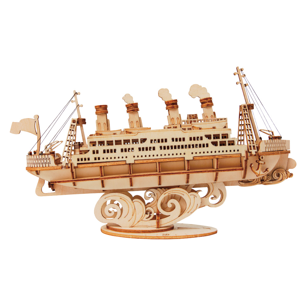 木製 ミニ船模型 4種キット（クルーズ船、宝船、漁船、帆船） | DeAGOSTINI デアゴスティーニ・ジャパン