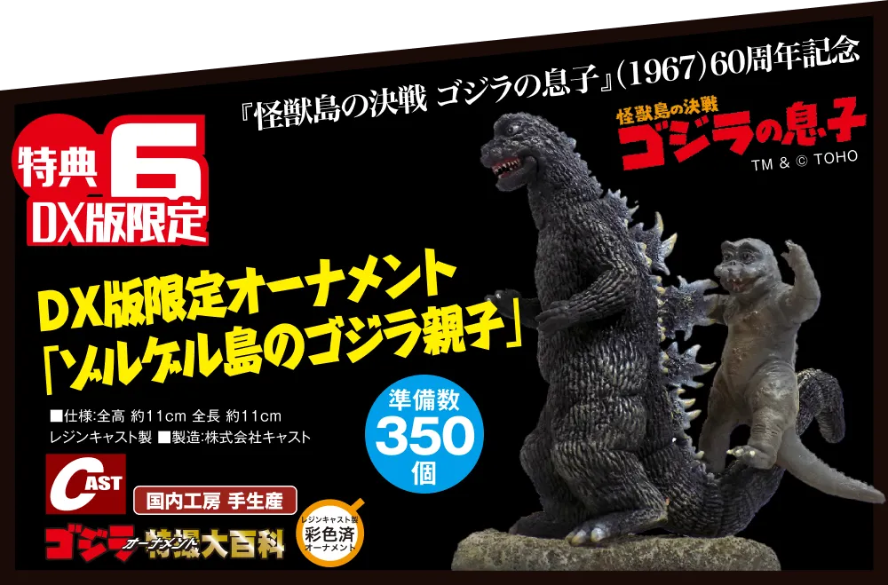ゴジラおせち2027 オーナメント