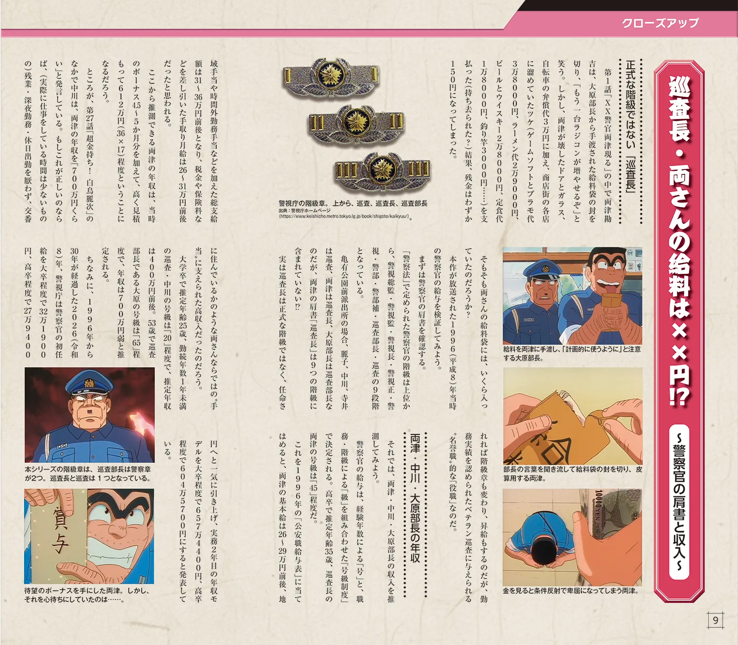 クローズアップ