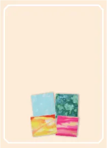 アップリケ用むら染めプリント