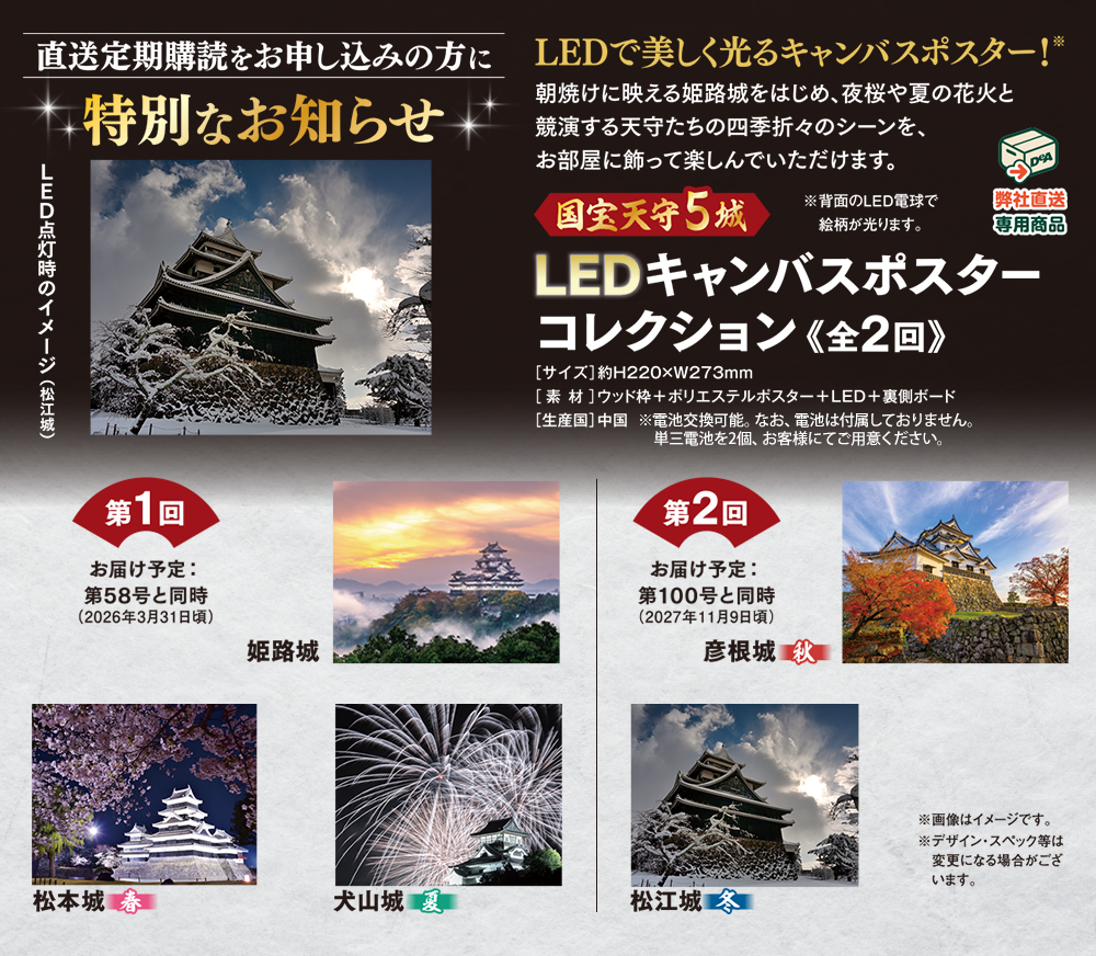 隔週刊 決定版 日本の名城 | シリーズトップ
