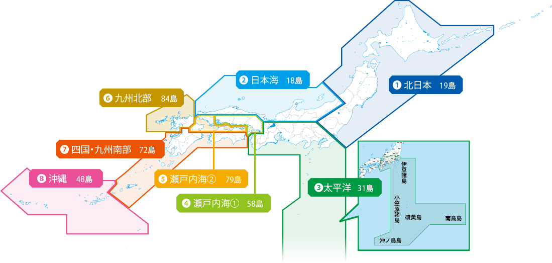 週刊 日本の島 | シリーズトップ