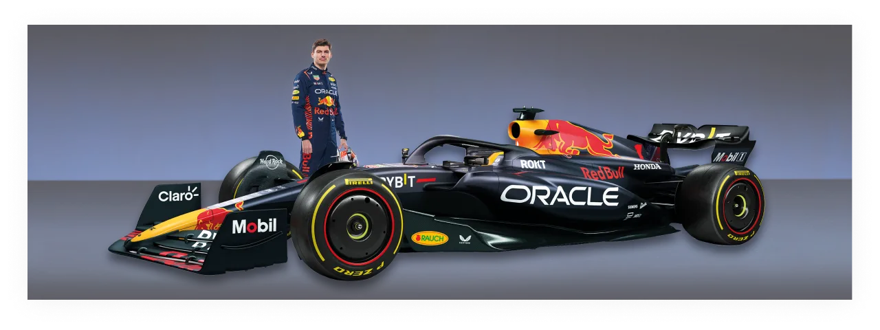 オラクル・レッドブル・レーシング RB19 ギミックイメージ