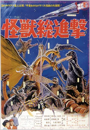 怪獣総進撃