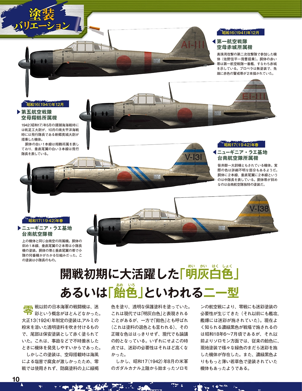 塗装バリエーション
