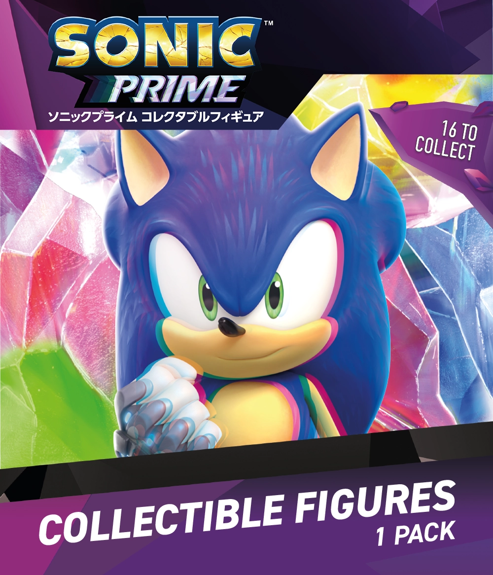 sonic prime ソニックプライム コレクタブルフィギュア 16 to collect collectible figures 1 pack